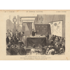 Les sourds-muets qui parlent. Séance donnée par M. Magnat, à la Mairie du IIIe arrondissement de Paris.