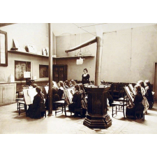 Ecole primaire supérieure de filles de Pont-à-Mousson - Leçon de dessin première année.