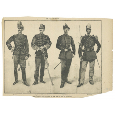 Les Ecoles militaires à la revue du 14 juillet : Saumur. Application de Fontainebleau. Polytechnique. Saint-Cyr.