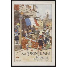 Au Printemps. Jouets, étrennes 1917.