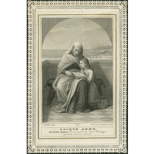 Image religieuse. Sainte Anne.