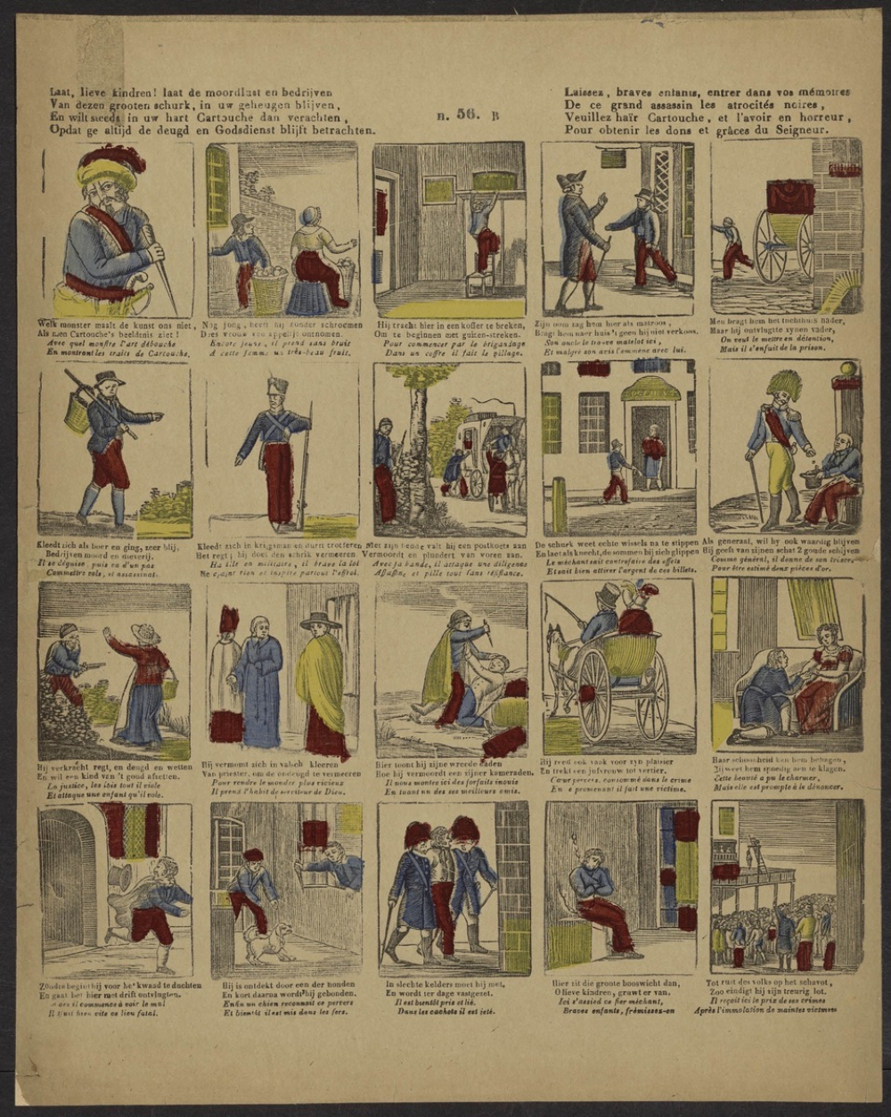 Histoire du bandit Cartouche. 