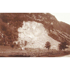 Glissement de terrain.