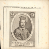 Michael Angelus S.R.E. Diaconus Card. Riccius Romanus.