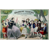 Grammaire illustrée et mise en jeu de patience par H. Duru.
