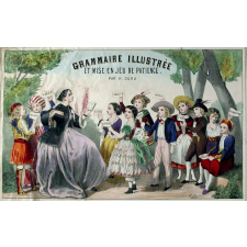 Grammaire illustrée et mise en jeu de patience par H. Duru.