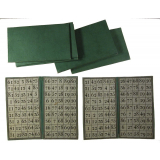 Cartons de loto. 