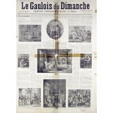 L'Ecole d'autrefois - Le Gaulois du Dimanche; Supplément Hebdomadaire Littéraire et Illustré.