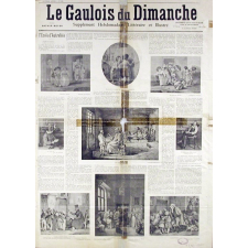L'Ecole d'autrefois - Le Gaulois du Dimanche; Supplément Hebdomadaire Littéraire et Illustré.