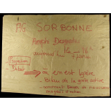AG Sorbonne - Aujourd'hui 7 fev.