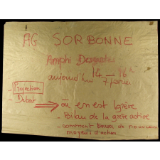 AG Sorbonne - Aujourd'hui 7 fev.