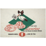 Buvard publicitaire. C'est avec Levurine que l'on réalise ces beaux gâteaux.