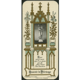 Image religieuse. Souvenir de pèlerinage. 