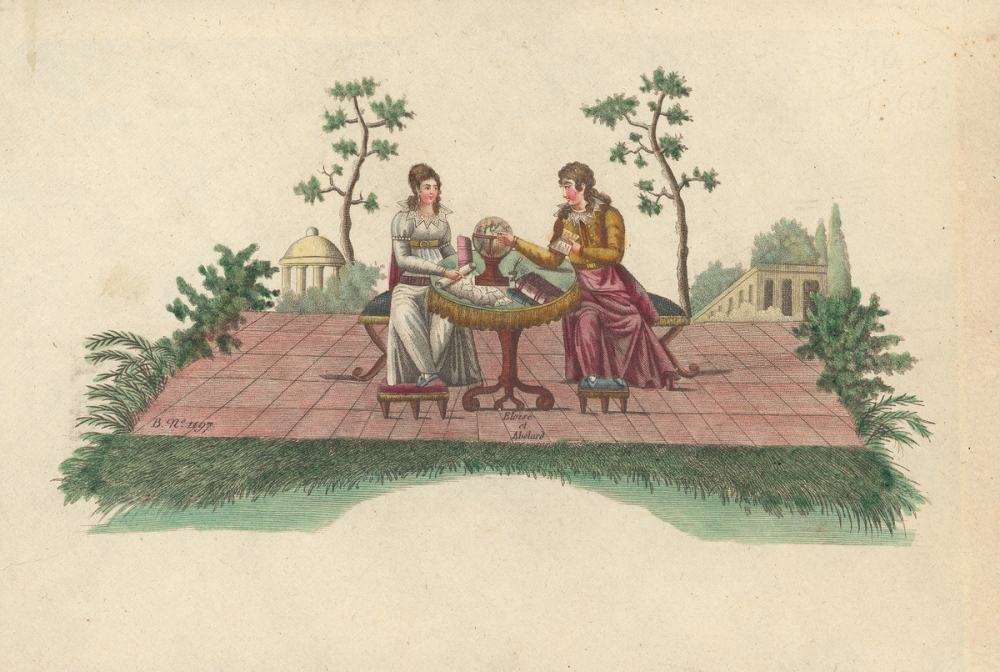 Éloise et Abelard. Leçon de Géographie. 