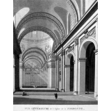 Vue intérieure de l'Eglise de la Sorbonne.