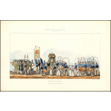 Brasseurs & Tonneliers. Cortège industriel de Strasbourg. 25 juin 1840. 