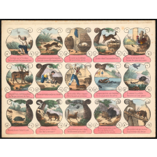 Fables de La Fontaine. Maximes, proverbes, extraits de fables. Illustrations.