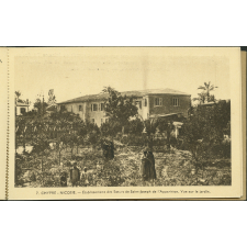 Soeurs de St-Joseph de l'Apparition - Marseille - Grèce - Nicosie - Etablissement des Soeurs de Saint-Joseph de l'Apparition - Vue sur le jardin.