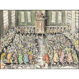 Cours dans un Collège au XVIe siècle. 