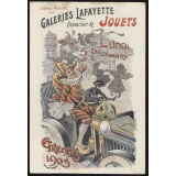 Grands magasins aux Galeries Lafayette. Etrennes 1905.