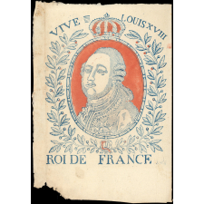 Vive Louis XVIII, roi de France.