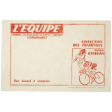 Buvard publicitaire. L'Équipe. Raphael Geminiani.