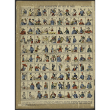 Loterie alphabétique des cris de Paris.