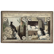 Loto des fables de La Fontaine.