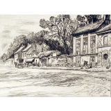 Le Pavillon de Jean-Jacques Rousseau, 28, Quai de Passy à Paris.