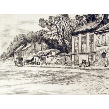 Le Pavillon de Jean-Jacques Rousseau, 28, Quai de Passy à Paris.