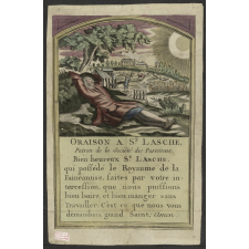Oraison à Saint Lasche, Patron de la Société des Paresseux.
