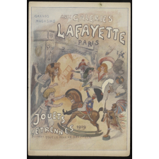 Aux Galeries Lafayette, Paris. Jouets, étrennes 1909.