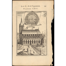 De la trigonométrie. Méthode de mesurer, par l'astrolabe, les distances, lors qu'il n'y a qu'un des objets accessible.
