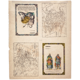 Childéric 3 et Pépin le Bref - Carte de l'Europe.