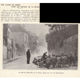 Une classe de dessin pour les enfants de la Butte.
