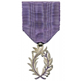 Palmes d'Officier d'Académie. 