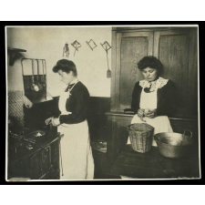 Ecole Normale de Jeunes Filles de Tarbes, Cours de cuisine.