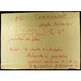 AG Sorbonne - 7 février aujourd'hui.