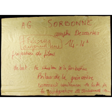 AG Sorbonne - 7 février aujourd'hui.