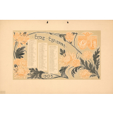 Ecole municipale Estienne. 1905.