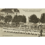 Roanne - Concours de Gymnastique organisé par la F.G.S.P.F - Exercices par l'Institution St-Louis-de-Gonzague de Roanne.
