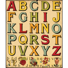 Alphabet fantaisie.