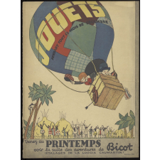 Venez au Printemps voir la suite des aventures de Bicot, décembre 1927. Jouets.