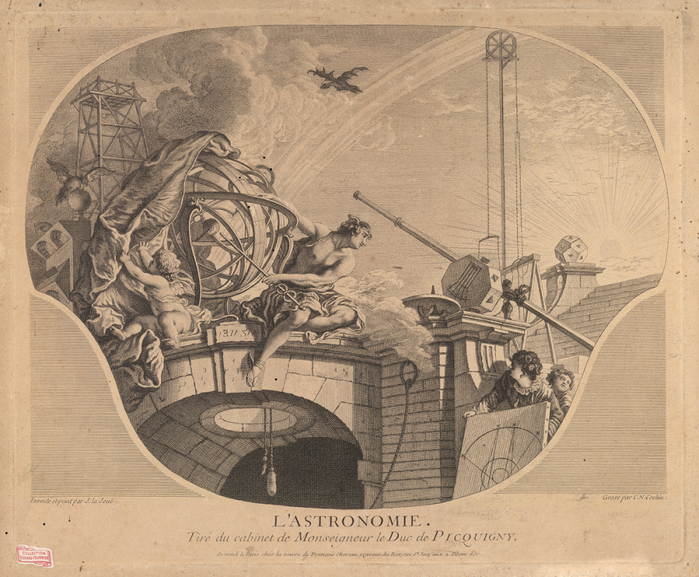 L'Astronomie. Tiré du cabinet de Monseigneur le Duc de Picquigny.