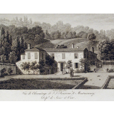 Vue de l'Hermitage de J. J. Rousseau à Montmorency, Dépt. de Seine et Oise.