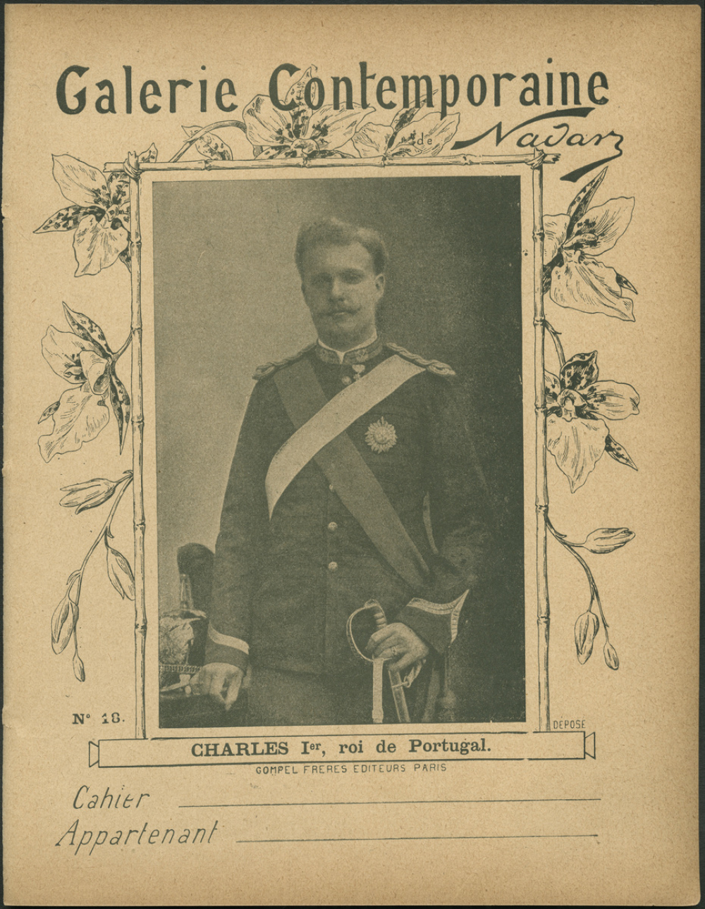 Charles Ier, roi du Portugal - Galerie Contemporaine n°18.