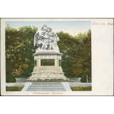 Gruss aus Basel. Strassburger Denkmal
