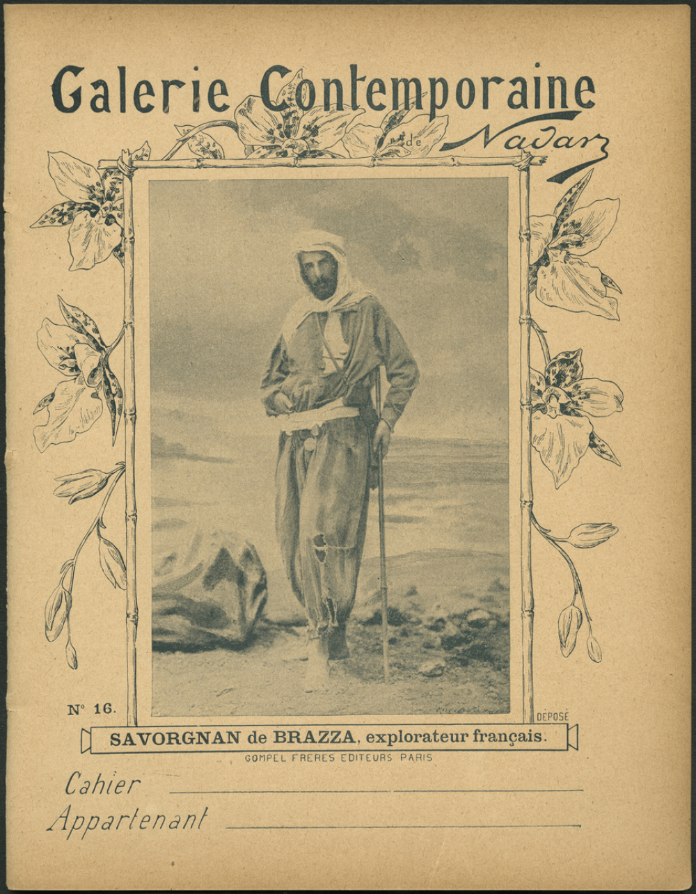 Savorgnan de Brazza, explorateur français - Galerie Contemporaine n°16.