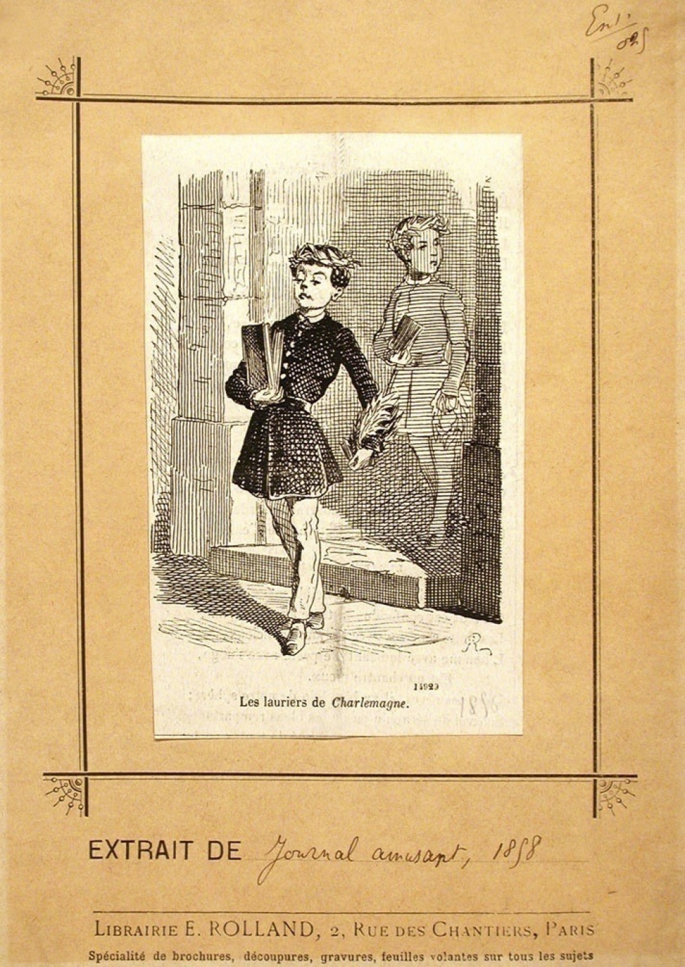 Les lauriers de Charlemagne.