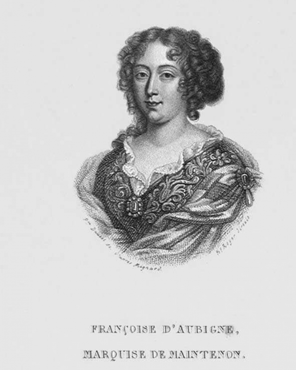 Françoise d'Aubigné, Marquise de Maintenon.